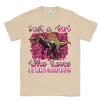 Mushroom just a girl who loves baby spinosaurus Classic Tee - Artiststas
