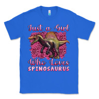 True Royal just a girl who loves baby spinosaurus Classic Tee - Artiststas