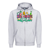 Heather Grey school custodian Zipper Hoodie - AdoDesignShop