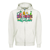 Oatmeal Heather school custodian Zipper Hoodie - AdoDesignShop