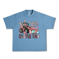 Pebble Blue I dig Easter Day Urban Heavy Tee - OliviaCreatesArt