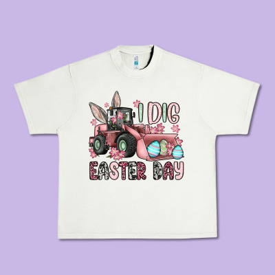 I Dig Easter Day Urban Heavy Tee Designed By Oliviacreatesart