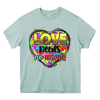 Arona Love needs no words Heavy Core Tee - NancyCooperArtShop