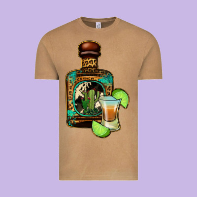 Tequila Squad Vintage Tee Designed By Jasminsmagicworld