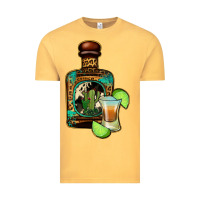 Vintage Mustard Tequila Squad Vintage Tee - Jasminsmagicworld
