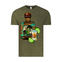 Vintage Olive Tequila Squad Vintage Tee - Jasminsmagicworld