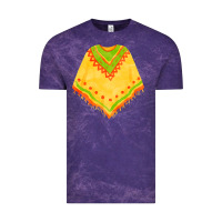 Cloud Purple mexican poncho fa element Vintage Tee - FaDigitalArtStudio