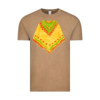 Vintage Coffee mexican poncho fa element Vintage Tee - FaDigitalArtStudio