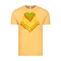 Vintage Mustard mexican poncho fa element Vintage Tee - FaDigitalArtStudio