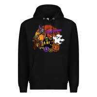 Black halloween Premium Hoodie - SublimationCraftShop