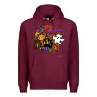 Burgundy halloween Premium Hoodie - SublimationCraftShop