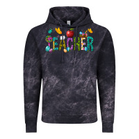 Cloud Black Easter Teacher Vintage Hoodie - BundleAndBundleShop