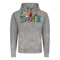 Cloud Rock Easter Teacher Vintage Hoodie - BundleAndBundleShop