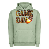 Pigment Oil Green game day football Urban Hoodie - JahusDesignShop