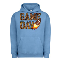 Pigment Pebble Blue game day football Urban Hoodie - JahusDesignShop