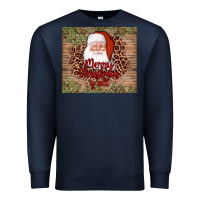 Navy santa merry christmas y'all Premium Sweatshirt - AdoDesignShop