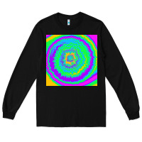 Black tye die pattern Long Sleeve Tee - RanaPortraitStore