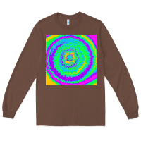 Chestnut tye die pattern Long Sleeve Tee - RanaPortraitStore