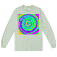 Matcha tye die pattern Long Sleeve Tee - RanaPortraitStore