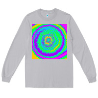 Moon Dust tye die pattern Long Sleeve Tee - RanaPortraitStore