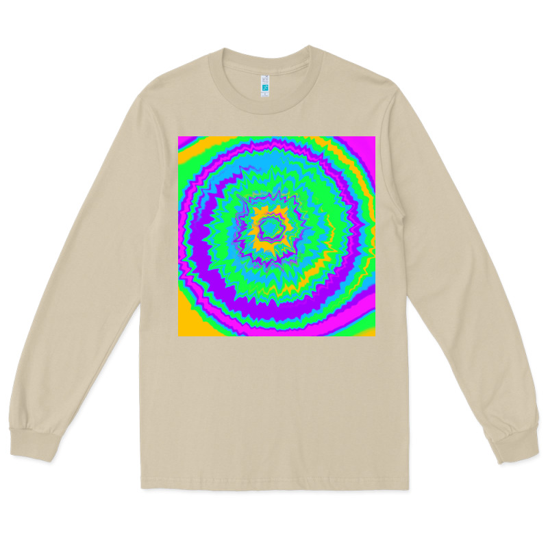 Tye Die Pattern Long Sleeve Tee by RanaPortraitStore | Teevron