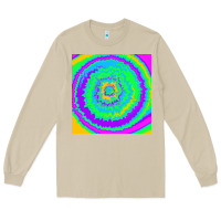 Mushroom tye die pattern Long Sleeve Tee - RanaPortraitStore