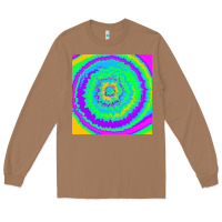 Toasted Coconut tye die pattern Long Sleeve Tee - RanaPortraitStore