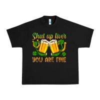 Black St. Patrick’s Day shut up liver you are fine Urban Heavy Tee - OliviaCreatesArt