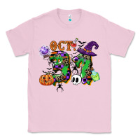 Bubblegum Pink october 31 Classic Tee - CowGirlArtShop