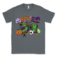 Charcoal Heather october 31 Classic Tee - CowGirlArtShop
