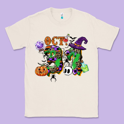 October 31 Classic Tee Designed By Cowgirlartshop