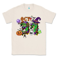 Natural october 31 Classic Tee - CowGirlArtShop