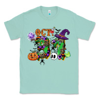 Seafoam october 31 Classic Tee - CowGirlArtShop