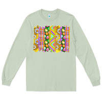 Matcha Easter Brushstrokes Long Sleeve Tee - BundleAndBundleShop