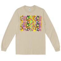 Mushroom Easter Brushstrokes Long Sleeve Tee - BundleAndBundleShop