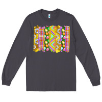 Smoke Easter Brushstrokes Long Sleeve Tee - BundleAndBundleShop