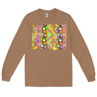 Toasted Coconut Easter Brushstrokes Long Sleeve Tee - BundleAndBundleShop