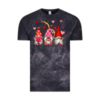 Cloud Black valentine's day gnomes Vintage Tee - OliviaCreatesArt