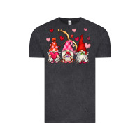Vintage Black valentine's day gnomes Vintage Tee - OliviaCreatesArt