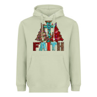 Matcha cross and christmas trees Heavyweight Hoodie - AdoDesignShop