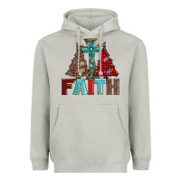 Moon Dust cross and christmas trees Heavyweight Hoodie - AdoDesignShop