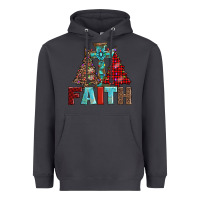 Smoke cross and christmas trees Heavyweight Hoodie - AdoDesignShop