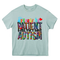 Arona Please be patient with me i have Autism Heavy Core Tee - NancyCooperArtShop