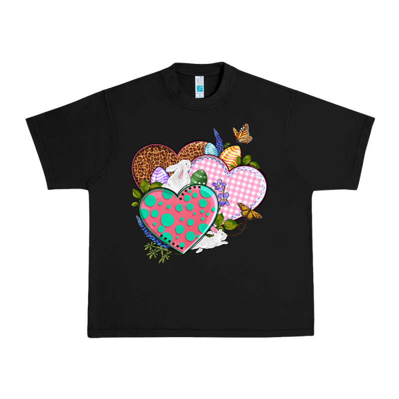 Easter Day Western Easter Hearts Urban Heavy Tee by OliviaCreatesArt | Teevron