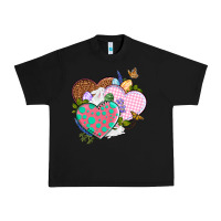 Black Easter Day Western Easter hearts Urban Heavy Tee - OliviaCreatesArt