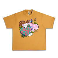 Peanut Butter Easter Day Western Easter hearts Urban Heavy Tee - OliviaCreatesArt