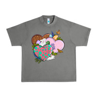 Tornado Easter Day Western Easter hearts Urban Heavy Tee - OliviaCreatesArt
