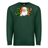 Sports Green Christmas santa clause joy Premium Sweatshirt - AdoDesignShop