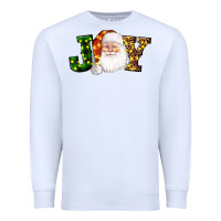White Christmas santa clause joy Premium Sweatshirt - AdoDesignShop