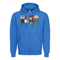 True Royal math teacher coffee cups Zipper Hoodie - AdoDesignShop